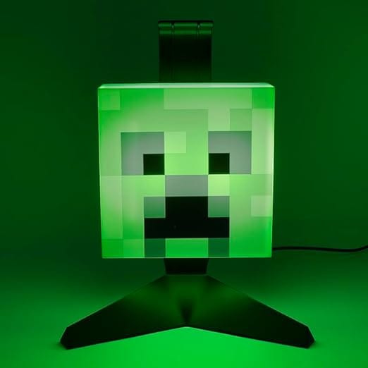 Golden Discs Posters & Merchandise Minecraft Creeper Headset Stand [Lamp]