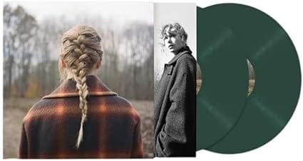 Golden Discs VINYL Evermore (Deluxe Green Edition) - Taylor Swift [Colour Vinyl]