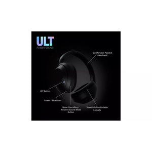 Golden Discs Accessories Sony ULT Wear Over-Ear Wireless NC Headphones - Black [Accessories]