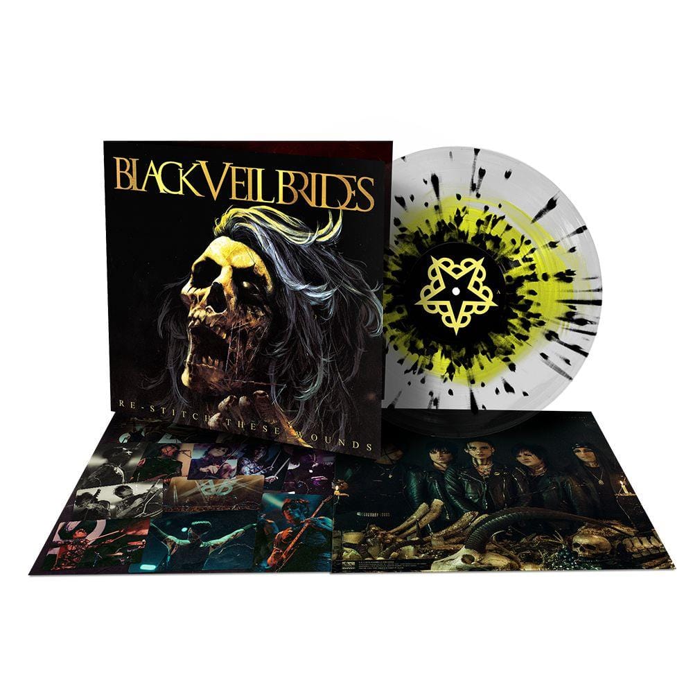 Golden Discs VINYL Re-stitch These Wounds:   - Black Veil Brides [Colour Vinyl]