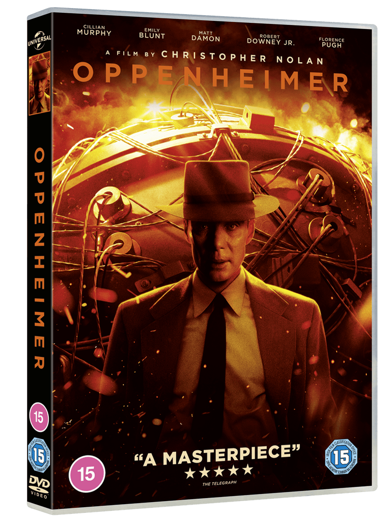 Golden Discs DVD Oppenheimer - Christopher Nolan [DVD]
