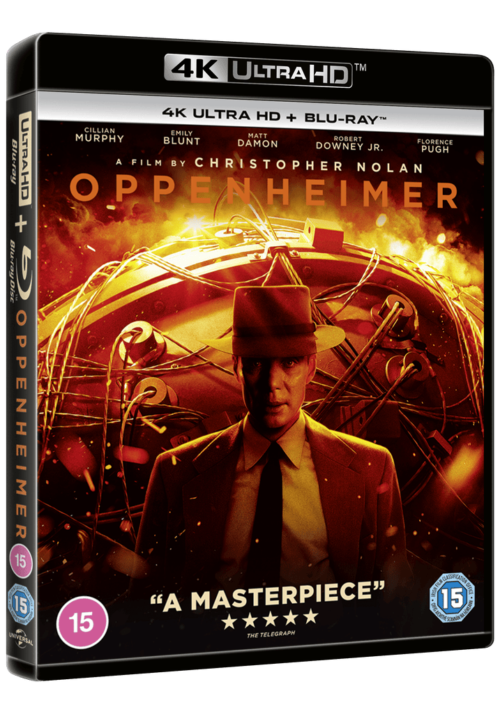 Golden Discs 4K Blu-Ray Oppenheimer - Christopher Nolan [4K UHD]