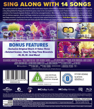 Golden Discs BLU-RAY Trolls Band Together - Walt Dohrn [BLU-RAY]