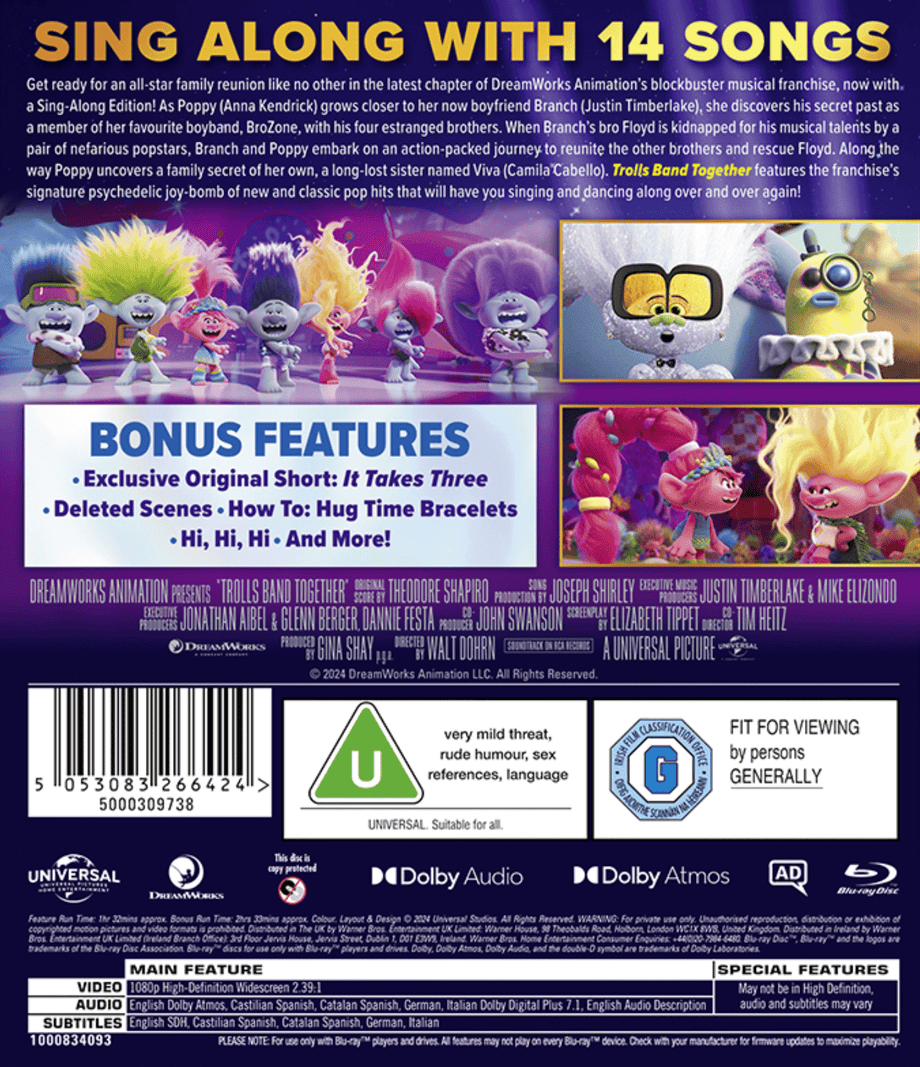 Anna Kendrick Trolls World Tour Disney Plus Trolls Band Together