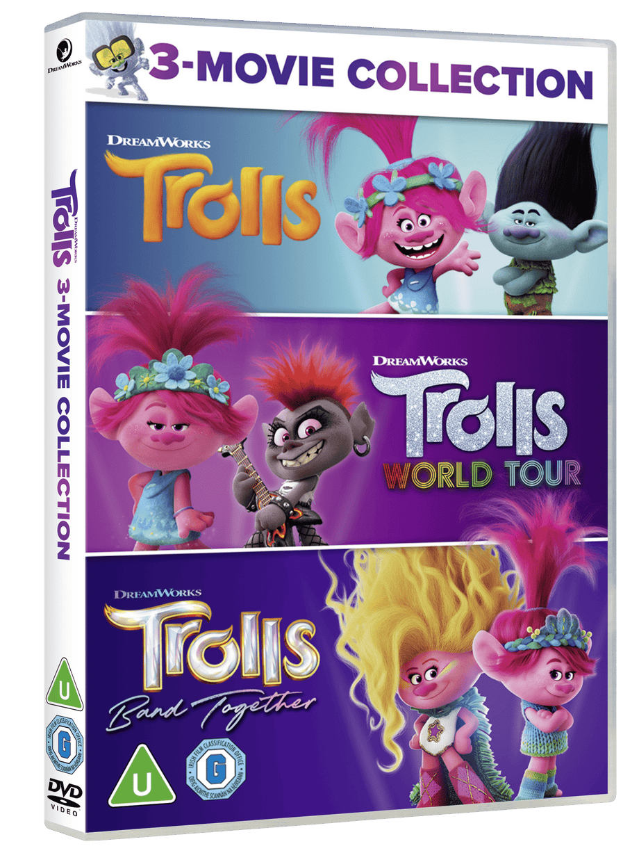 Trolls: 3-movie Collection [DVD] – Golden Discs