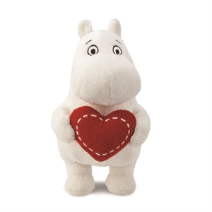 Moomin Standing with Heart Plush Toy [Plush]