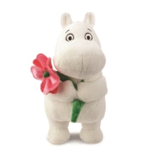 Moomin Standing with Pink Flower [Plush]