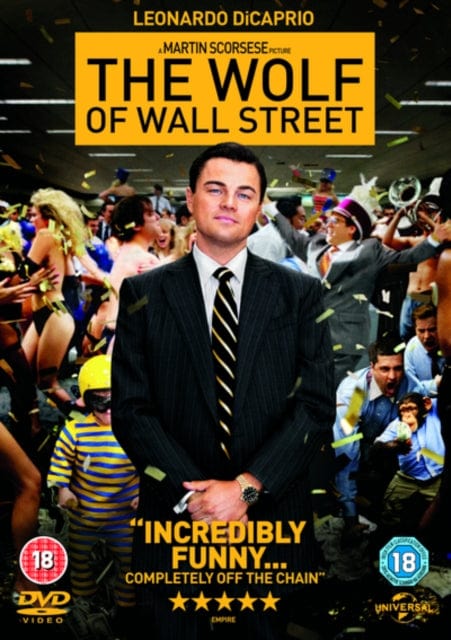 Golden Discs DVD The Wolf of Wall Street - Martin Scorsese [DVD]