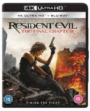 Golden Discs 4K Blu-Ray Resident Evil: The Final Chapter - Paul W.S. Anderson [4K UHD]
