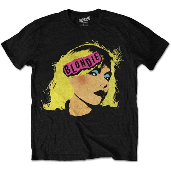 Golden Discs T-Shirts Blondie: Punk Logo - Medium [T-Shirts]