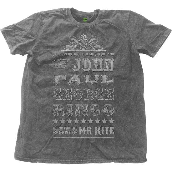Golden Discs T-Shirts The Beatles - Mr. Kite (Wash Collection) - 2XL [T-Shirts]