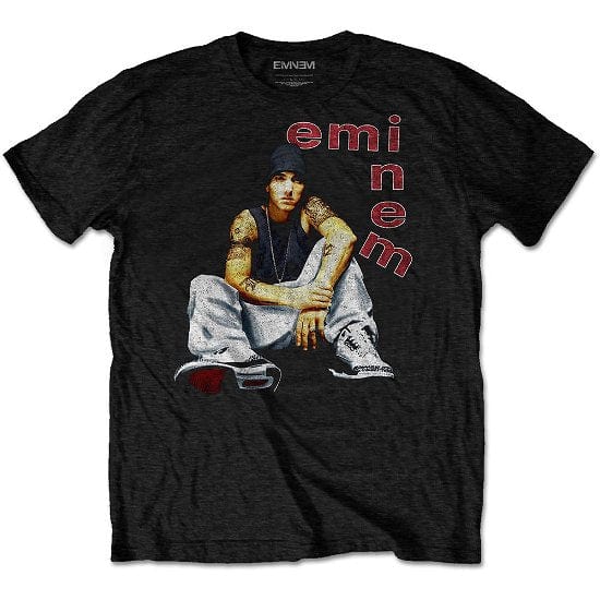Golden Discs T-Shirts Eminem: Letters - Large [T-Shirts]