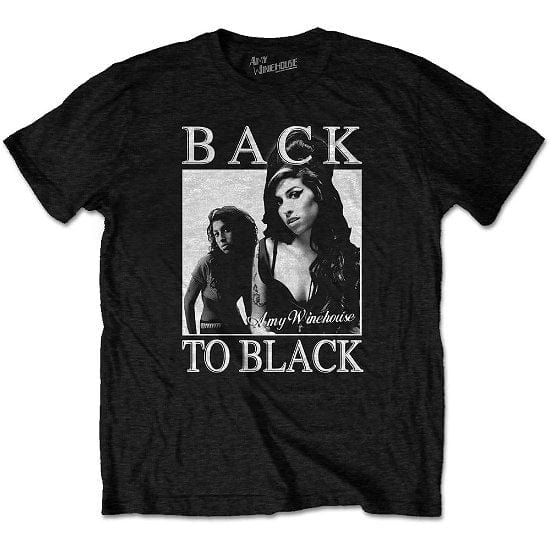 Golden Discs T-Shirts Amy Winehouse: Back to Black - Large [T-Shirts]