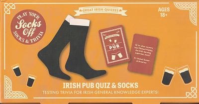 Golden Discs Posters & Merchandise Irish Pub Quiz & Socks [Posters & Merchandise]