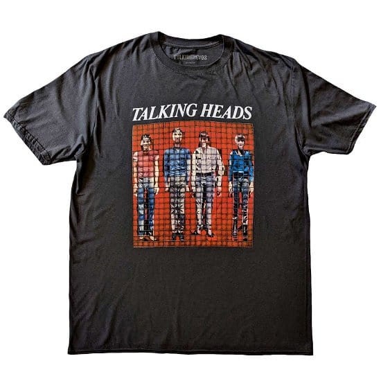Golden Discs T-Shirts Talking Heads: Pixel Portrait - Large [T-Shirts]