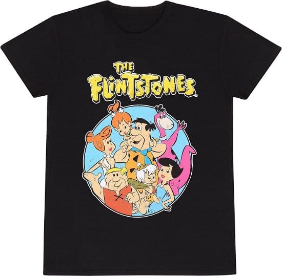 Golden Discs T-Shirts Flintstones Family Circle - Medium [T-Shirts]