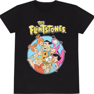 Golden Discs T-Shirts Flintstones Family Circle - XL [T-Shirts]