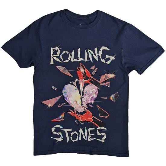Golden Discs T-Shirts The Rolling Stones: Hackney Diamonds Heart - Large [T-Shirts]
