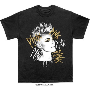 Golden Discs T-Shirts Pink Ladies Boyfriend - Small [T-Shirts]