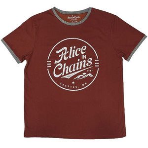 Alice In Chains: Circle Emblem Ringer - 2XL [T-Shirts]