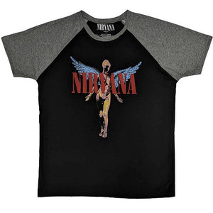 Nirvana: Angelic Raglan - Medium [T-Shirts]