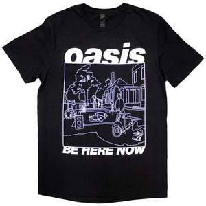 OASIS BE HERE NOW LINE DRAWIN XL [T-Shirts]