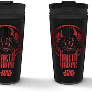 Golden Discs Mugs Star Wars Metal Travel Mug (Darth Vader Imperial Army Design) 16oz [Travel Mug]