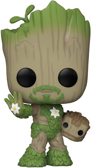 Funko POP! Marvel: We Are Groot - Iron Man [Toys]