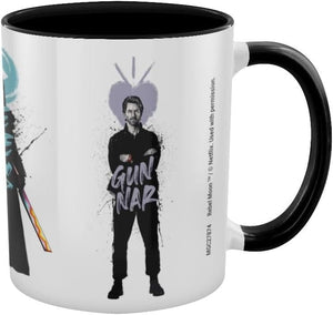Golden Discs Posters & Merchandise Rebel Moon (Warrior Icons) Black Coloured Inner [Mug]