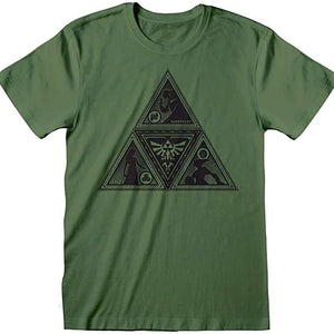 Golden Discs T-Shirts LEGEND OF ZELDA TRIFORCE DECO - Small [T-Shirts]