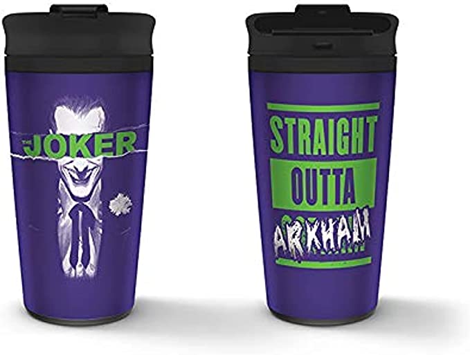 Golden Discs Posters & Merchandise Joker/Arkham Metal [Travel Mug]