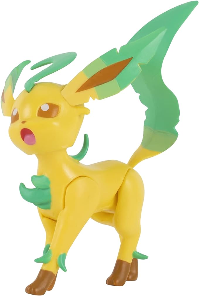 Golden Discs Toys Pokemon 3 Pack-Features 2 Pikachu, Wynaut & 3-Inch Leafeon Battle Figures [Toys]