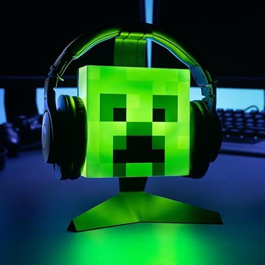 Golden Discs Posters & Merchandise Minecraft Creeper Headset Stand [Lamp]