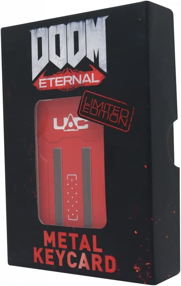 Golden Discs Posters & Merchandise Doom Eternal Replica Keycard Limited Edition [Posters & Merchandise]