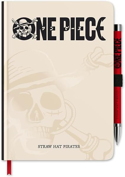 Golden Discs Posters & Merchandise One Piece Netflix Premium A5 Notebook With Projector Pen [Notebook]