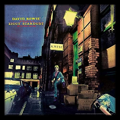 Golden Discs Posters & Merchandise Ziggy Stardust Framed Classic Album Sleeve Memorabilia [Posters & Merchandise]