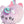 Golden Discs Plush Tasty Peach Lavender Dream Meowchi, 7In [Plush]