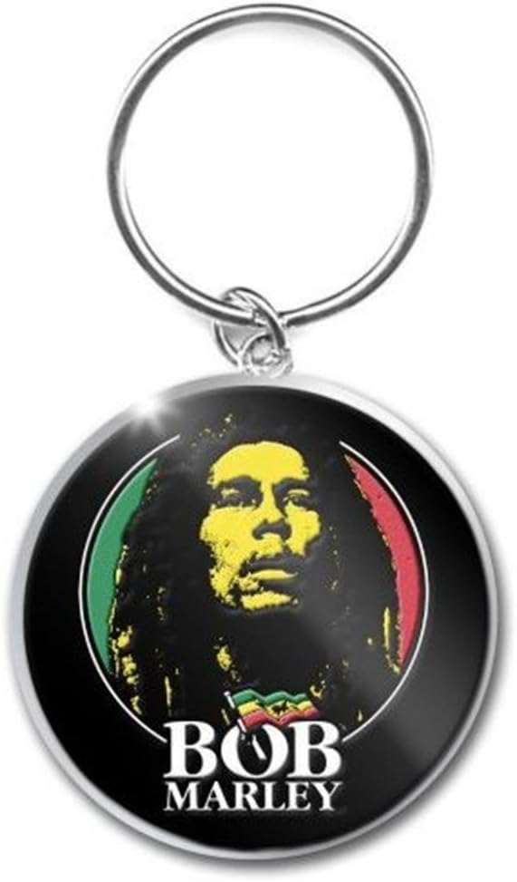 Golden Discs Posters & Merchandise Bob Marley - Logo Face [Keychain]