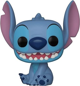 Golden Discs Toys Funko POP! Disney: Smiling Seated Stitch - Lilo and Stitch [Toys]