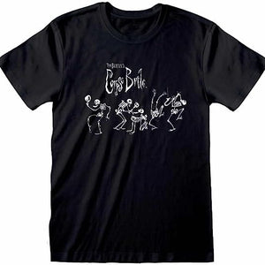 Golden Discs T-Shirts Corpse Bride Unisex Tim Burtons Skeleton - Large [T-Shirts]