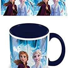 Golden Discs Mugs Frozen 2 (Guiding Spirit) Blue Coloured Inner Ceramic [Mug]