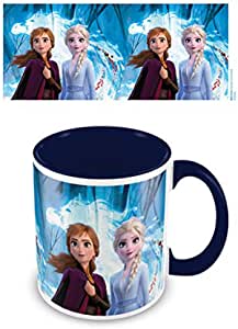 Golden Discs Mugs Frozen 2 (Guiding Spirit) Blue Coloured Inner Ceramic [Mug]