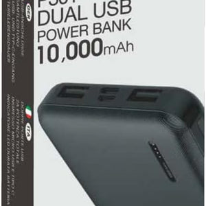 Golden Discs Accessories Walk Power Bank 10,000mAh Dual USB Portable Charger [Accessories]