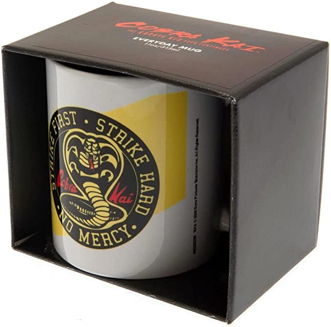 Golden Discs Mugs Cobra Kai No Mercy [Mug]