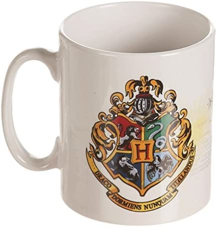 Golden Discs Mugs Harry Potter Hogwarts Crest Ceramic Mug in Presentation Box [Mug]