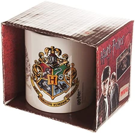Golden Discs Mugs Harry Potter Hogwarts Crest Ceramic Mug in Presentation Box [Mug]