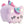Golden Discs Plush Tasty Peach Lavender Dream Meowchi, 7In [Plush]