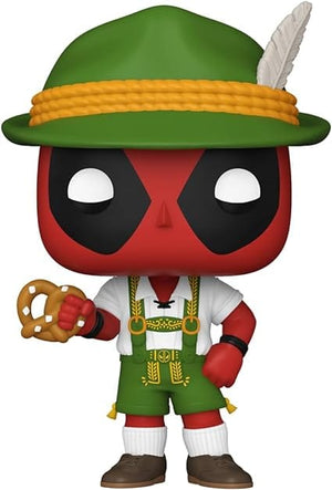 Golden Discs Toys Funko POP! Marvel: Deadpool - German Beer Fest Server (Lederhosen) [Toys]