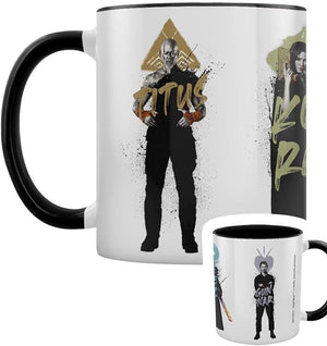 Golden Discs Posters & Merchandise Rebel Moon (Warrior Icons) Black Coloured Inner [Mug]