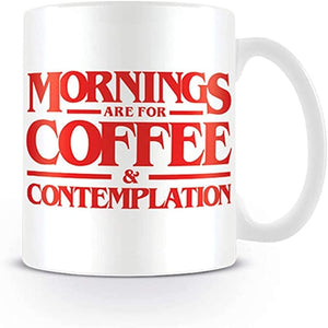 Golden Discs Mugs Stranger Things: Coffee and Contemplation Design in Presentation Box [Mug]
